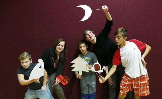 Taneční skupina v TC Královská